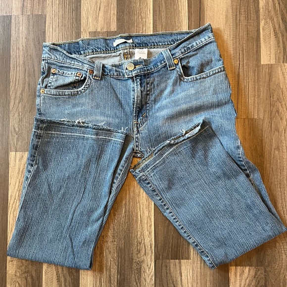 Levi’s 542 Boot Cut Denim Jeans SZ 16 - Picture 6 of 11